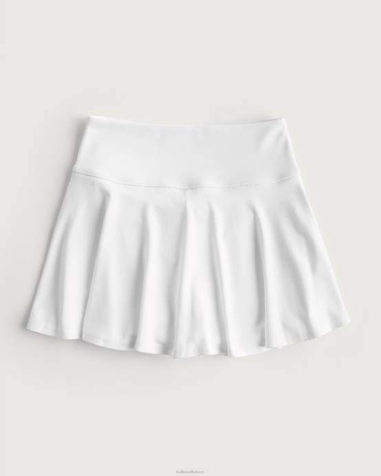 itin aukštas mini čiuožėjas skort baltas moterys Hollister dugnai RDJ0W496